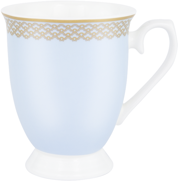 Ashdene Mug Set Of 6 Madame Butterfly Tea Party - Ceramic (750x769), Png Download