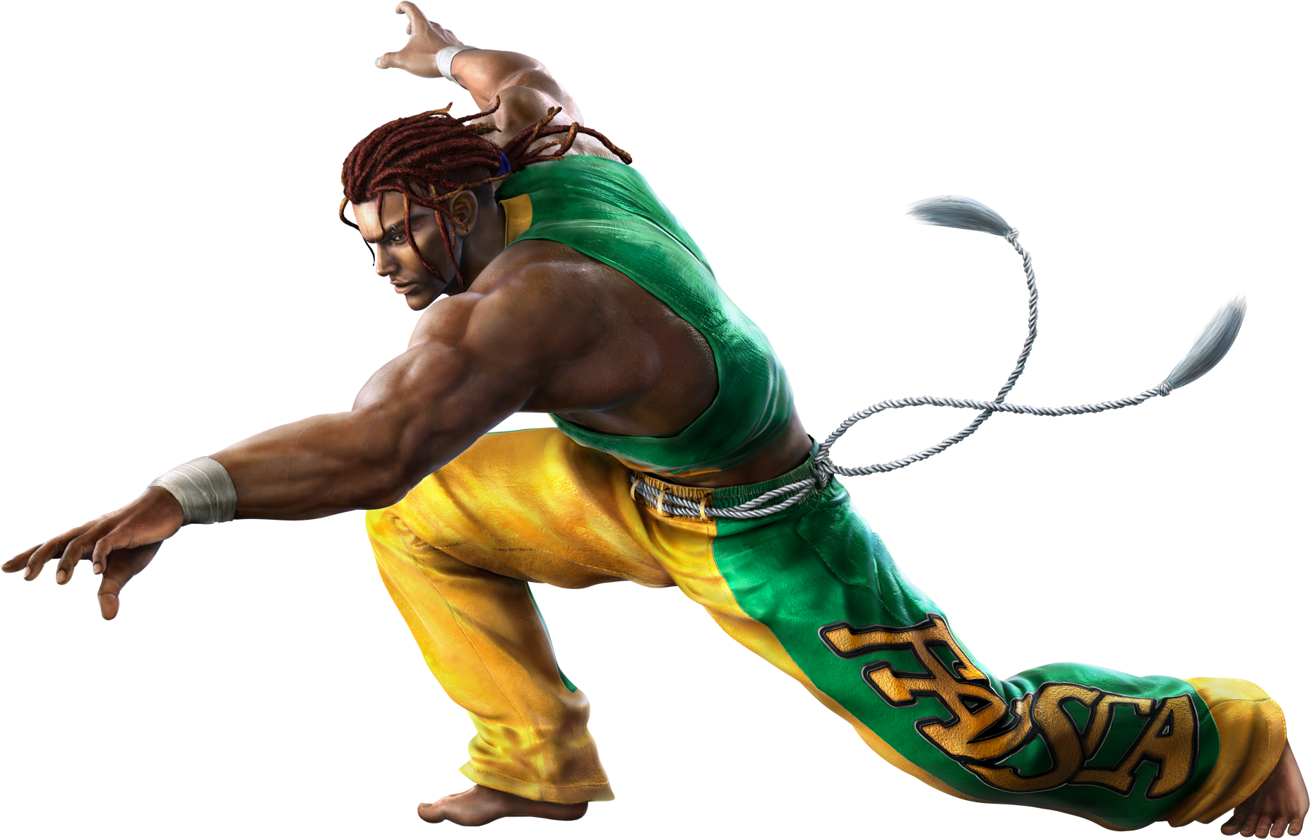 Eddy Gordo Ttt2 Tekken Tag Tournament 2 Render Art - Eddy Gordo Tekken Png (1872x1241), Png Download