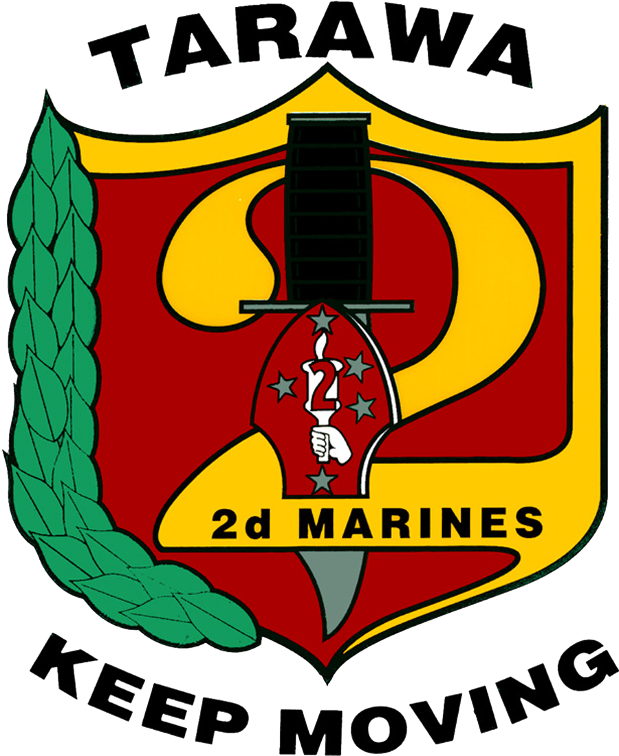 2nd Marine Regiment Logo - 2d Marine Regiment Logo (900x1098), Png Download