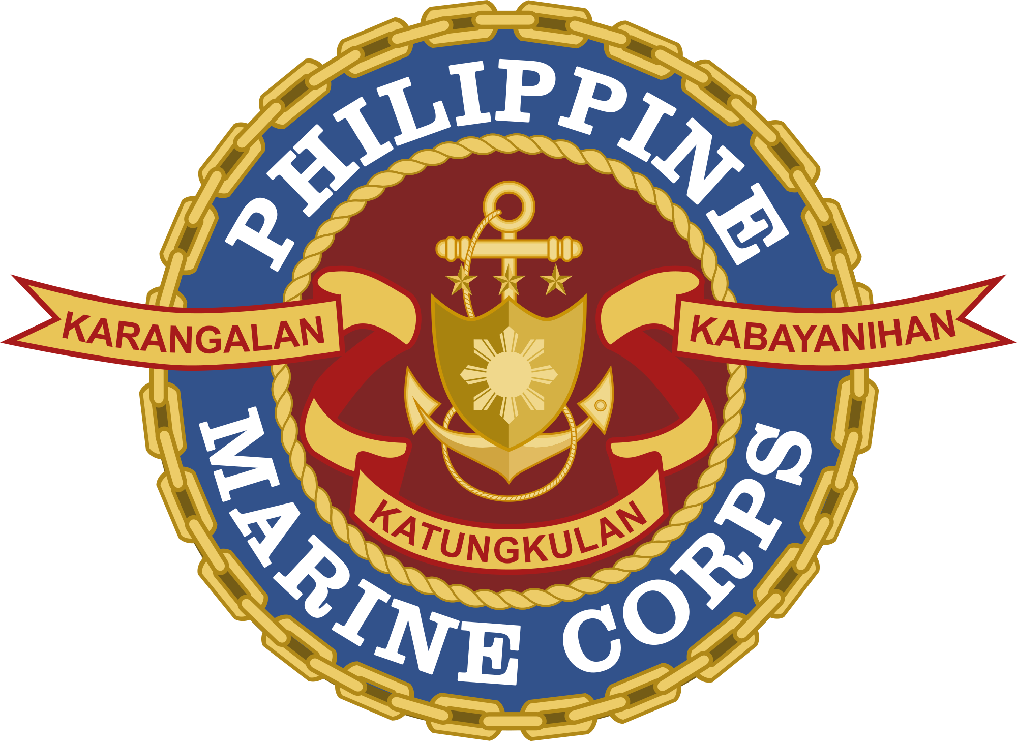 Marines Seal Png - Marines (2000x1457), Png Download