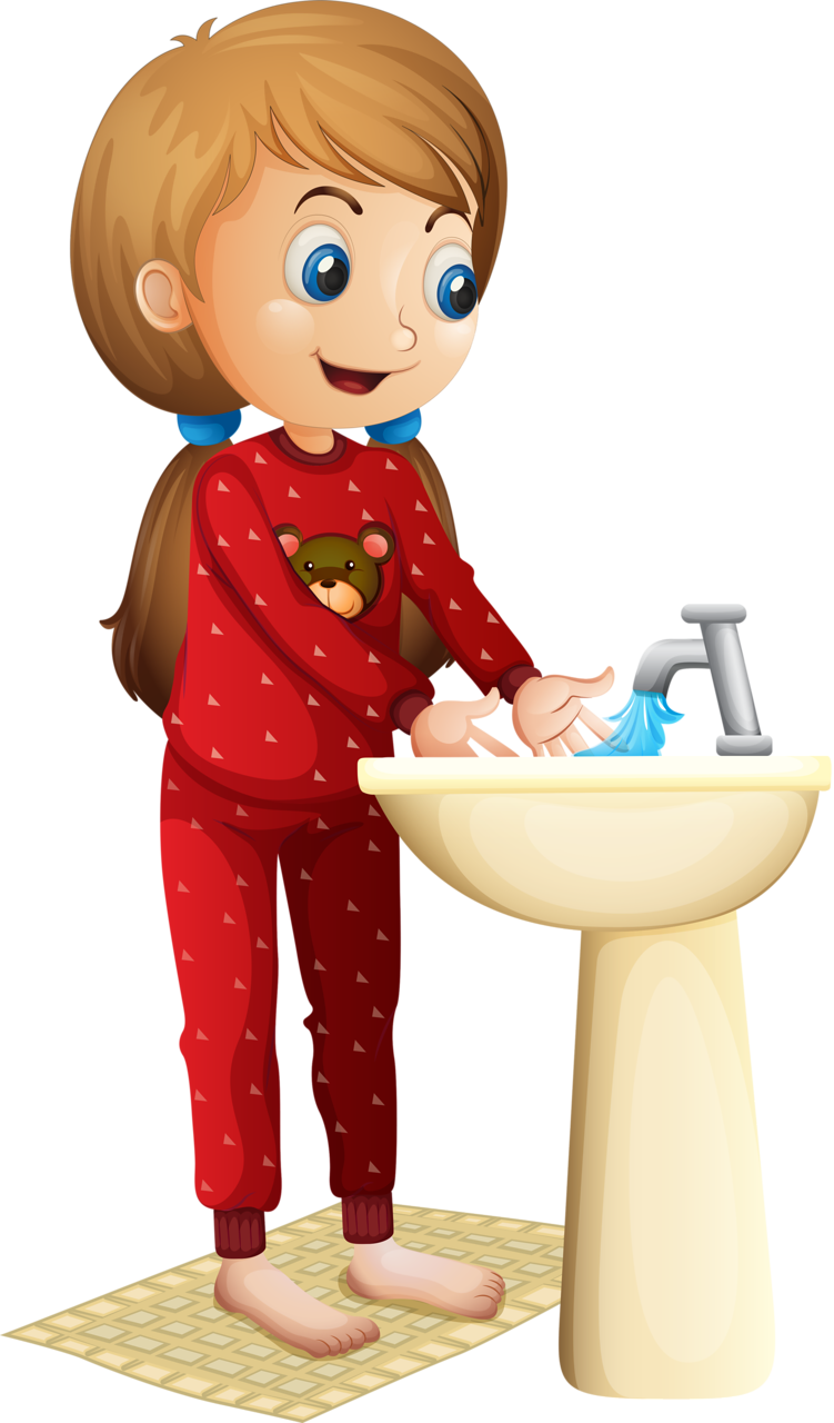 Фото, Автор Soloveika На Яндекс - Girl Washing Her Hands (751x1280), Png Download