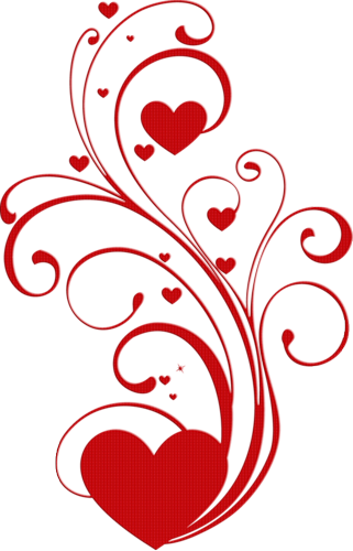 Par Crinière Dans Décos Coeur Le 14 Janvier 2017 À - Dessin Coeur Arabesque (321x500), Png Download
