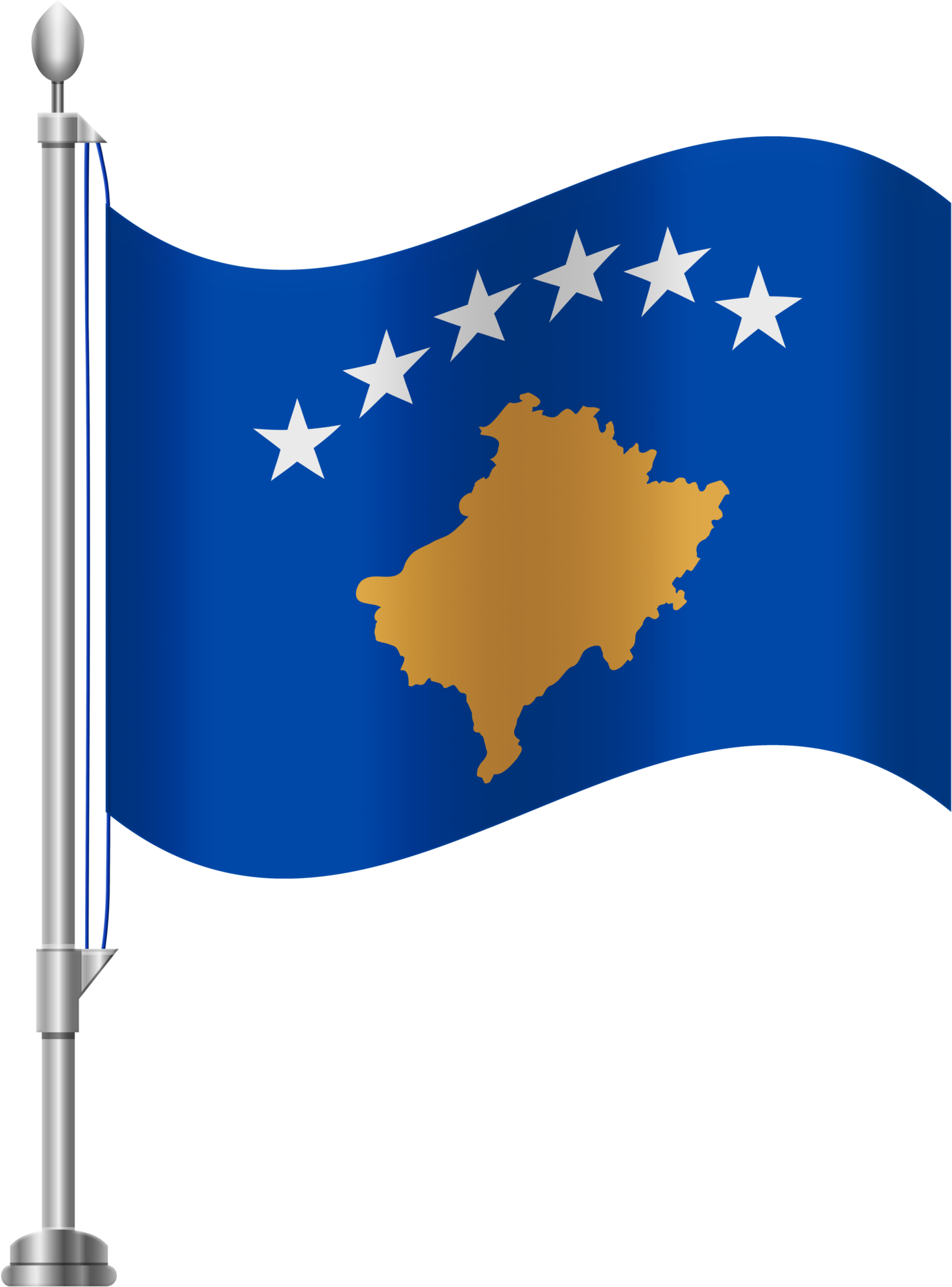 Kosovo Flag Png (1536x2000), Png Download