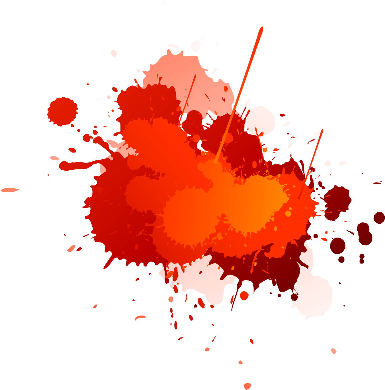 Share This Article - Watercolor Splash Black Png (1319x1335), Png Download