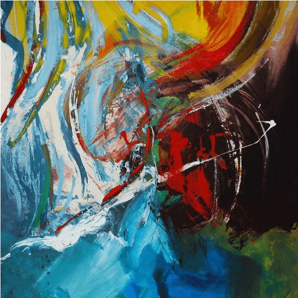 Abstract Painting - Abstract Art (800x600), Png Download