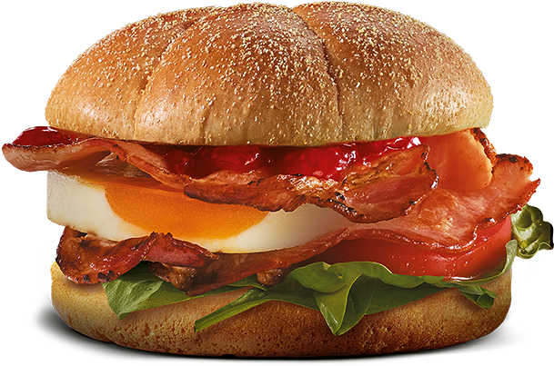 Mcdonald's Au - Mcdonald's Tomato Relish Roll (649x573), Png Download