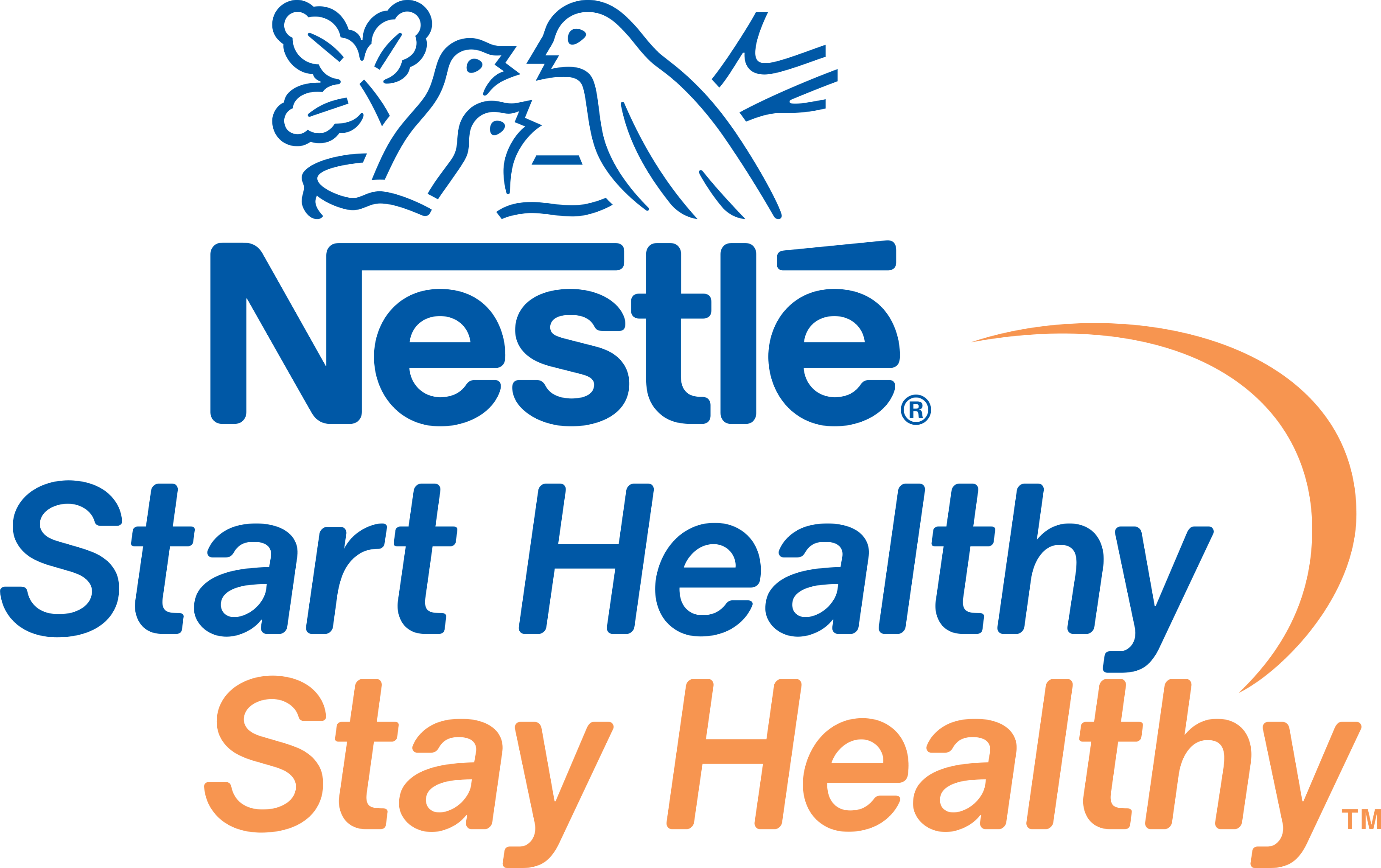 Nestle Start Healthy Stay Healthy (3255x2046), Png Download
