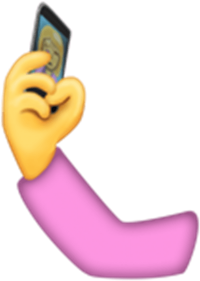 Taking Selfie Emoji - Selfie Emoji Png (600x600), Png Download