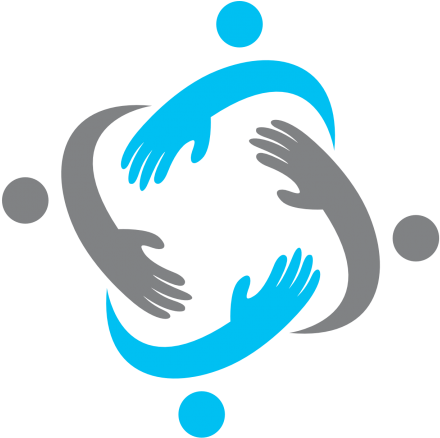 Helping Hands Logo Png (500x440), Png Download