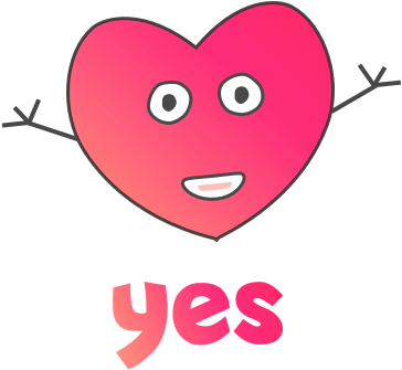 Everyday Texting Stickers Messages Sticker-6 - Heart (618x618), Png Download