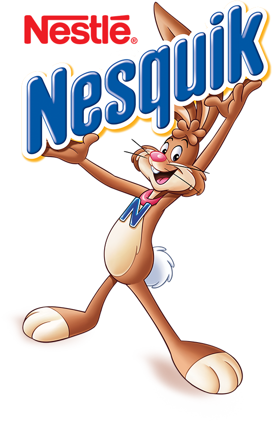 Bunny Nestle Nesquik - Nesquik Bunny Logo (535x832), Png Download