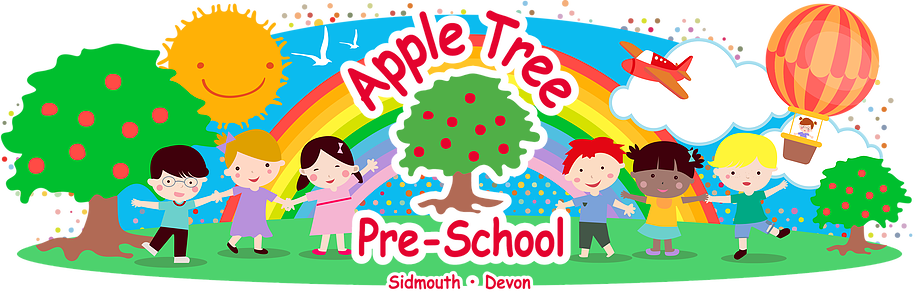 Apple Tree Pre-school Sidmouth - Apple Tree Pre School (915x298), Png Download