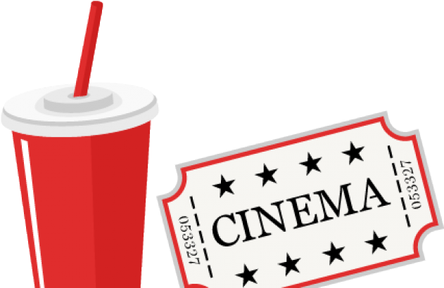 Movie Clipart Soda - Ticket (640x480), Png Download
