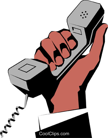 Hand Holding Phone Royalty Free Vector Clip Art Illustration - Mão Segurando Telefone (375x480), Png Download
