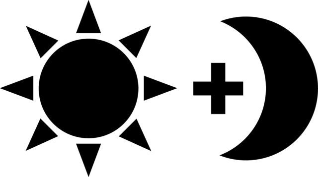320 × 178 Pixels - Black Sun Clipart Transparent (640x357), Png Download