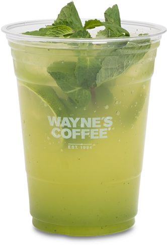 Wayne's Mojito Lemonade - Waynes Coffee Krav (1000x978), Png Download