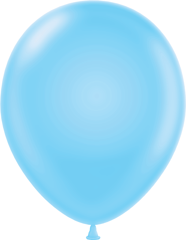 Pastel Baby Blue - Light Blue Balloon Clipart (800x800), Png Download