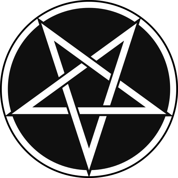 The Inverted Pentagram Is A Modern Symbol Of Satan - New Orleans (600x600), Png Download