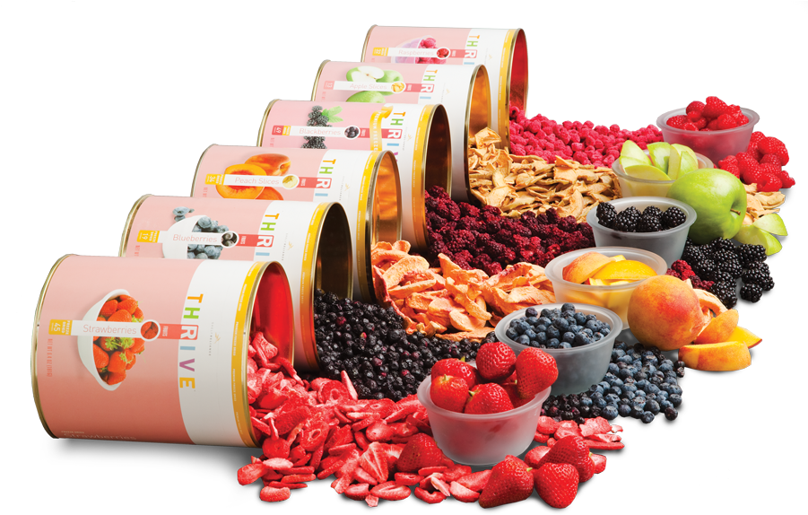 Fruit Package Lowres - Thrive Life (900x600), Png Download