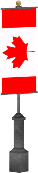 World Flag Banner 2 - Canada Flag (576x576), Png Download