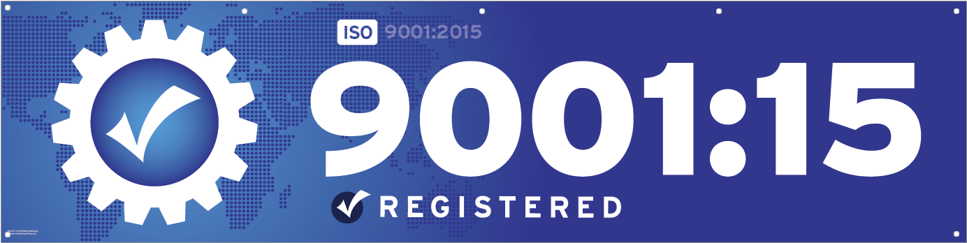 Buy Iso - Iso 900115 Registered Flag 3 Ft X 5 Ft Nylon (1500x1000), Png Download