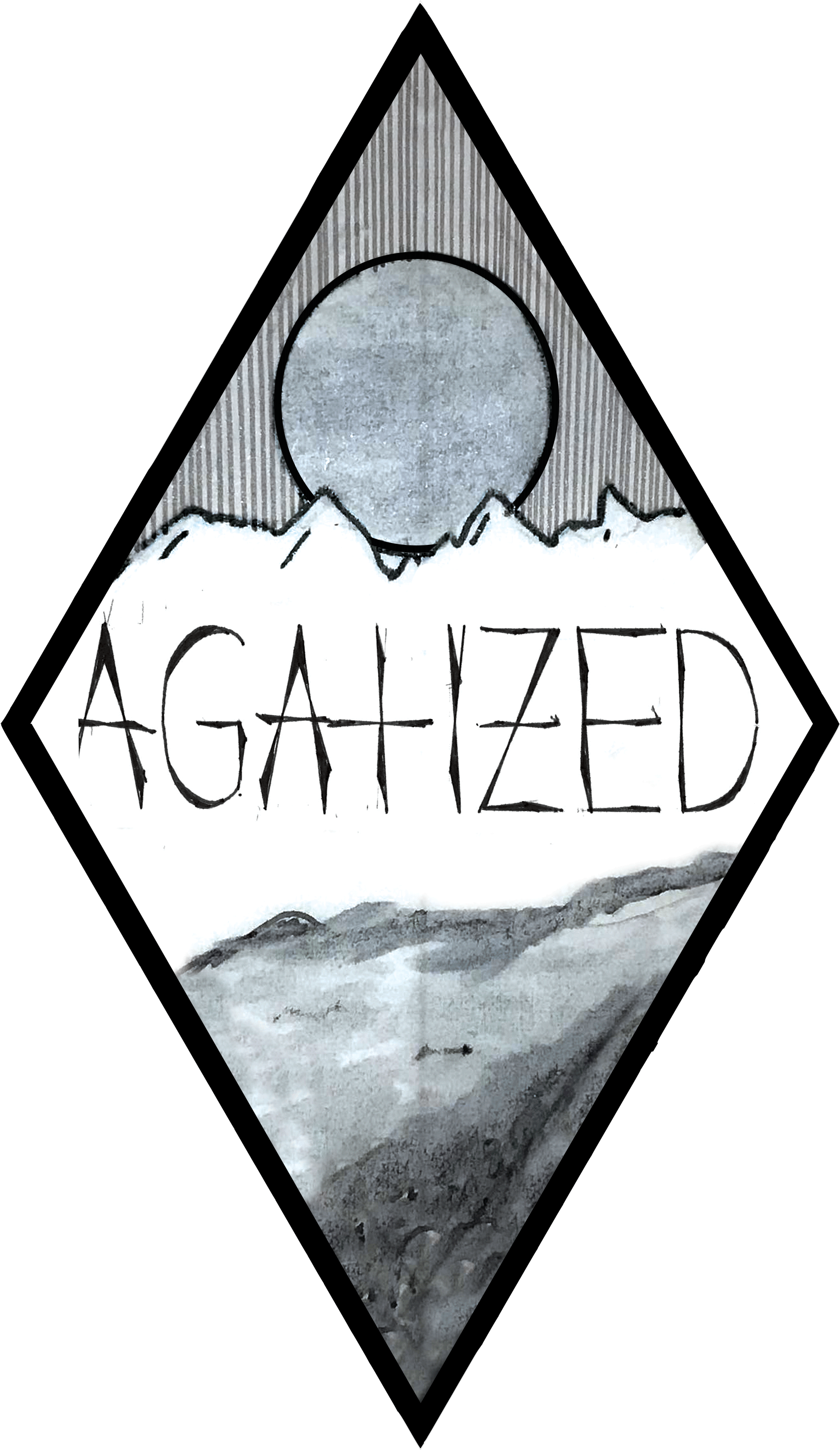 Become Agatized - - Sign (2550x3300), Png Download