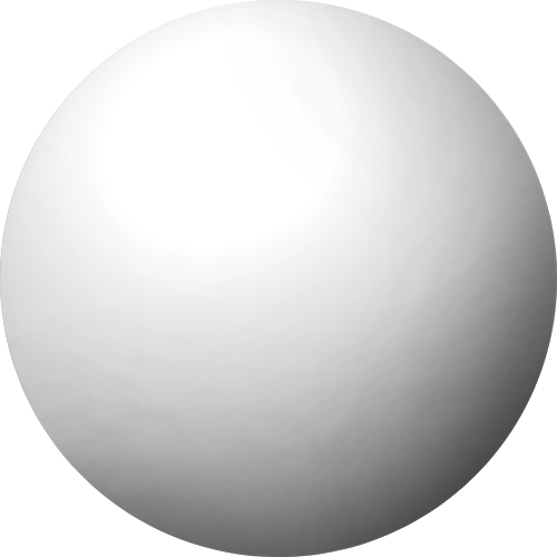 White Ball Png - Ping Pong Ball Clip Art (500x500), Png Download