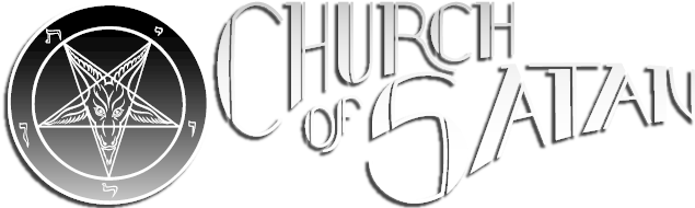 Church Of Satan Logo Black - Can I Join Satanism (641x190), Png Download