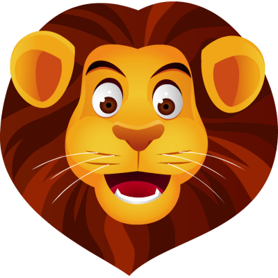 Lion Face Clipart - Lion Head Clipart (400x400), Png Download