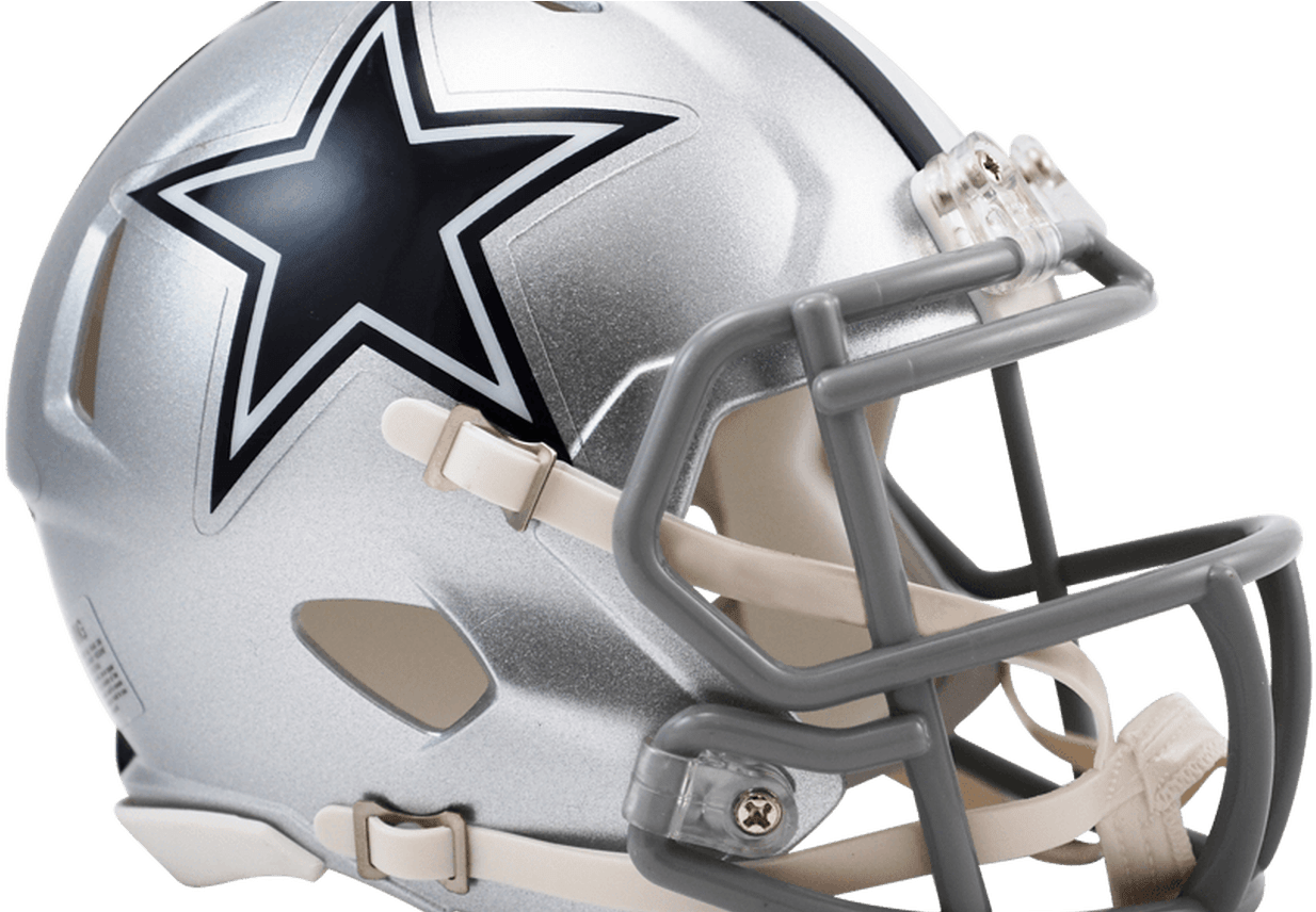 19 Dallas Cowboys Helmet Png Royalty Free Download - Riddell Dallas Cowboys Speed Mini Helmet (1368x855), Png Download