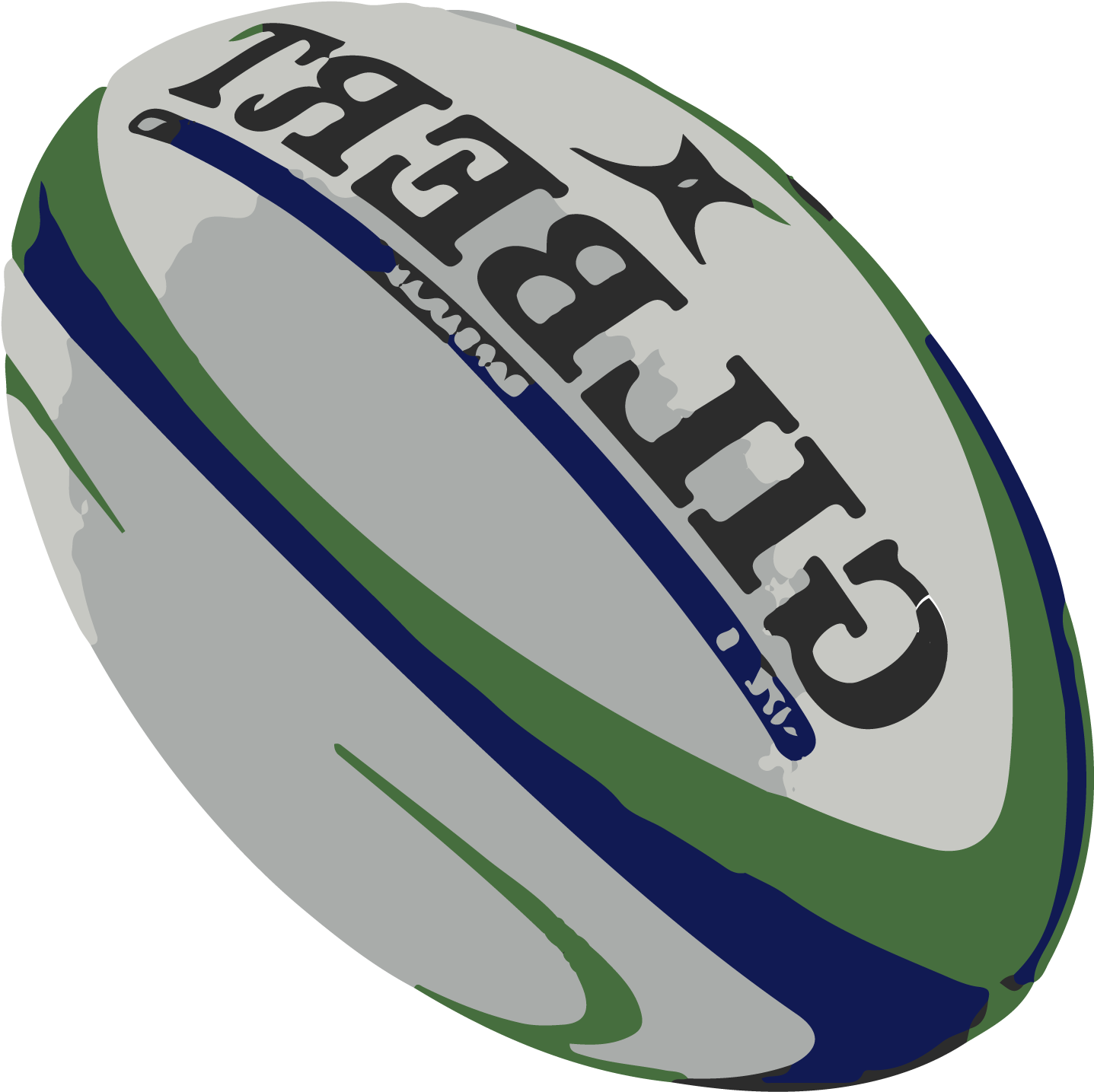 Rugby Ball Png Picture - Rugby Ball (1667x1667), Png Download