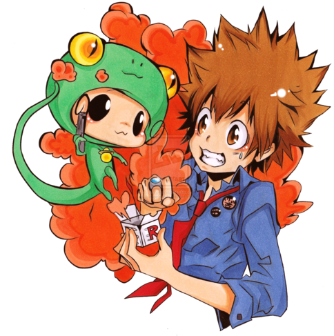 Hitman Clipart Transparent - Katekyo Hitman Reborn Png (500x500), Png Download