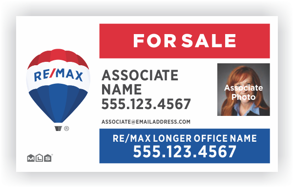 Re/max For Sale Sign - Poster (600x600), Png Download