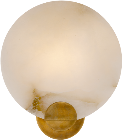 Iveala Single Sconce - Aerin Iveala Single Sconce, Alabaster (480x480), Png Download