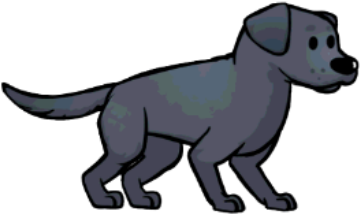 Black Lab - Black Lab Fallout Shelter (400x300), Png Download