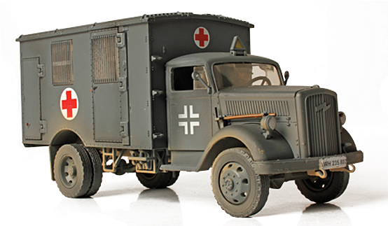 Forces Of Valor - Forces Of Valor 1/32 German 4x4 Ambulance France 1940 (554x375), Png Download