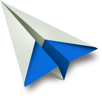 Free Png Blue Paper Plane Png Images Transparent - Paper Plane Logo Hd (480x480), Png Download