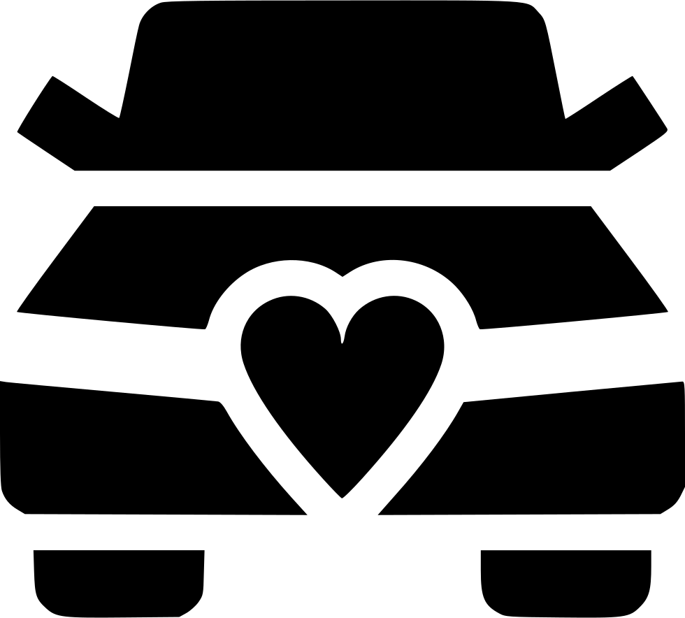 Just Married Car - Car (980x884), Png Download