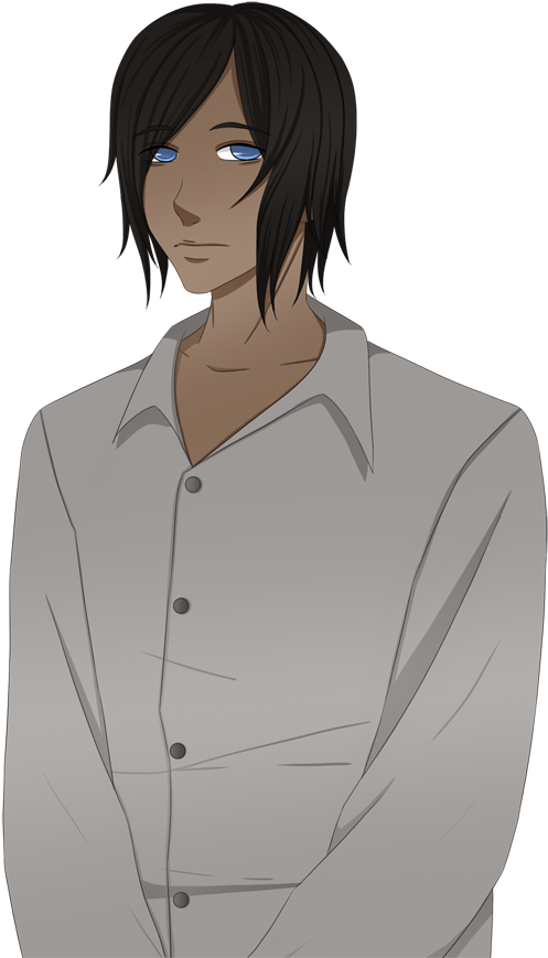 Rashad Peru Disguise Calm - Anime (599x952), Png Download