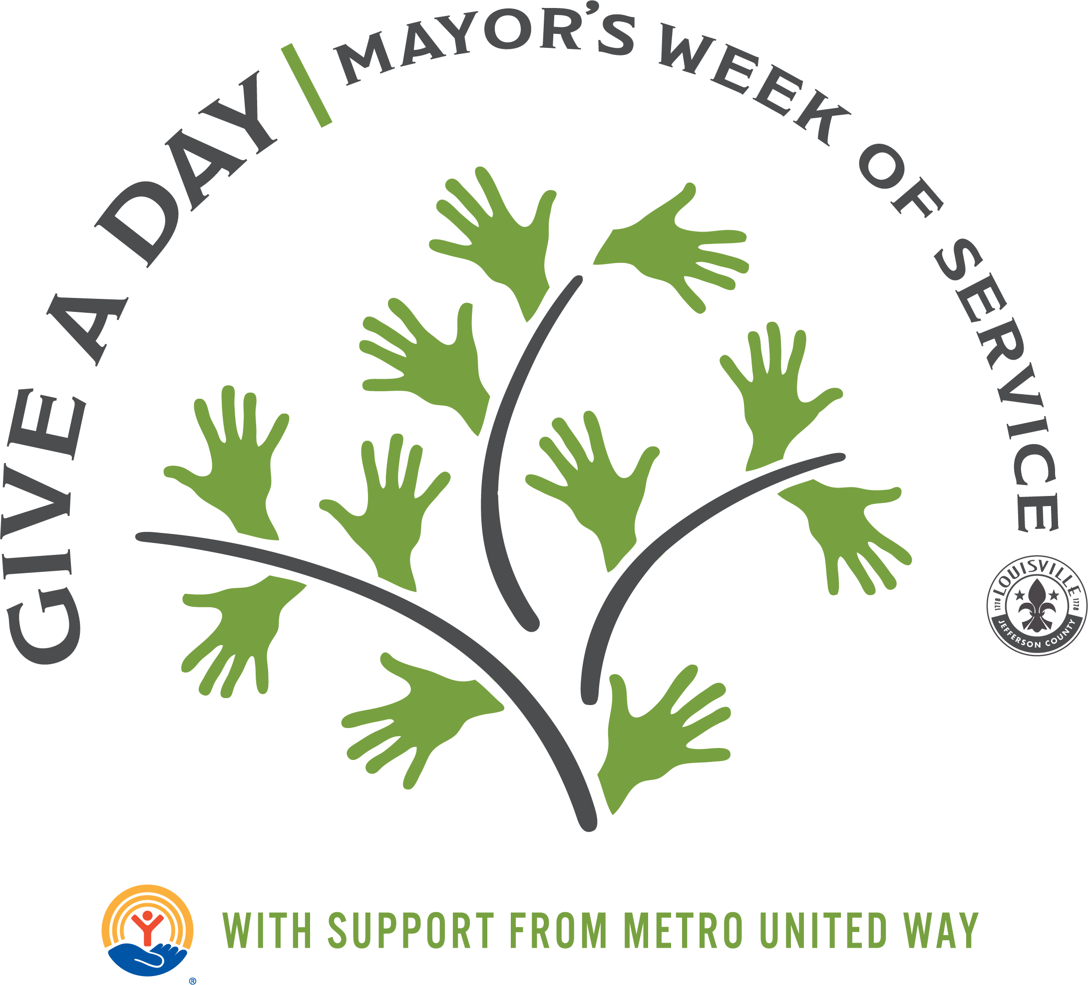 Give A Day Louisville (2179x1974), Png Download