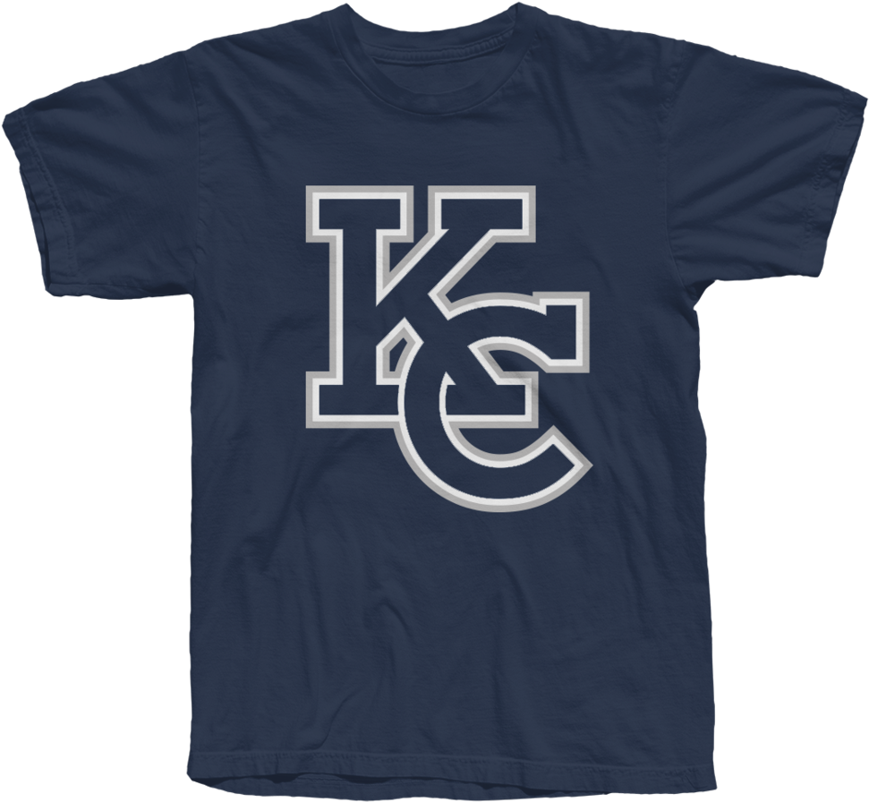 'kc Logo' Navy T-shirt - Arctic Monkeys Tranquility Base Hotel & Casino (1024x931), Png Download