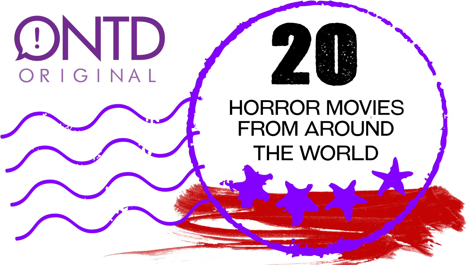 20 Horror Movies From Around The World (1594x889), Png Download