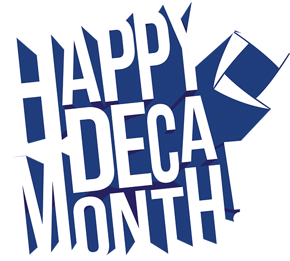 Deca Month Snapchat Geofilter - Graphic Design (1080x1920), Png Download