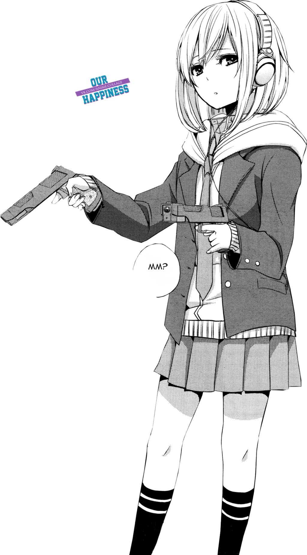 Aesthetic Anime Girl (1024x1846), Png Download