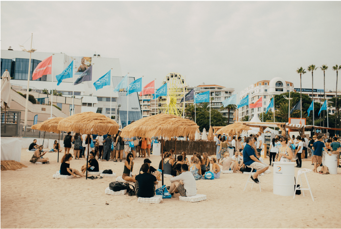 Cannes Lions Festival Orf Beach - Palais I Cannes Lions (700x700), Png Download