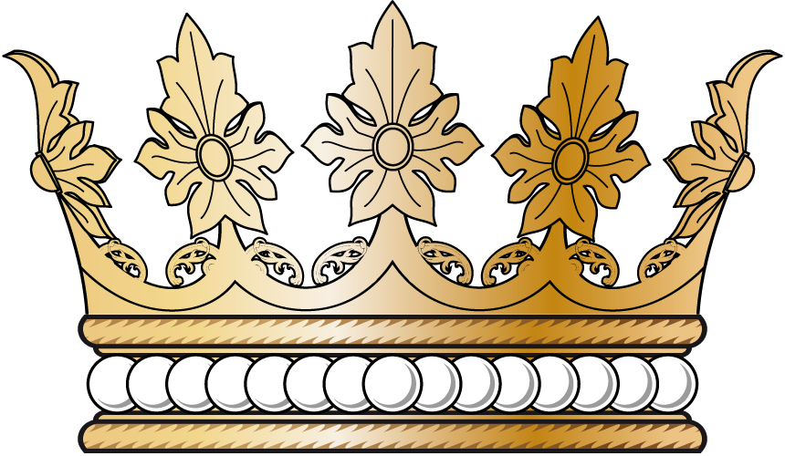 15 - Crown Heraldry (860x500), Png Download