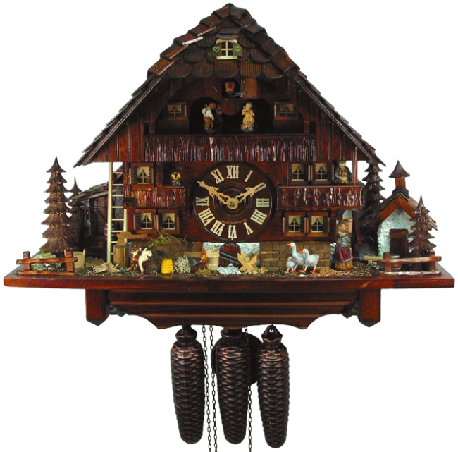 Zoom - Cuckoo Clock (650x641), Png Download