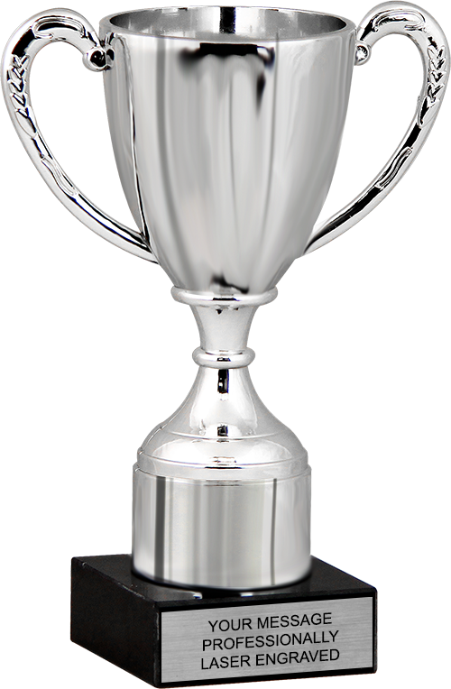Silver Honor Cup - Trophy (500x764), Png Download