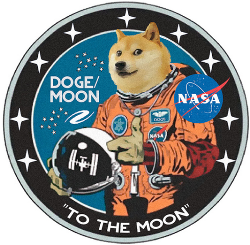 Send Doge To The Moon - Doge To The Moon (640x480), Png Download