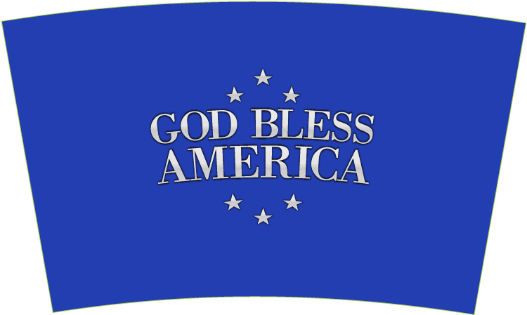 God Bless America - Edem (764x467), Png Download